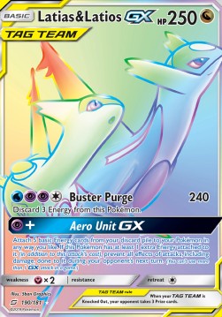 Latias & Latios GX - Team Up #190/181