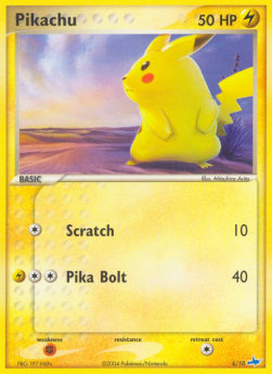 Pikachu EX Trainer Kit #6