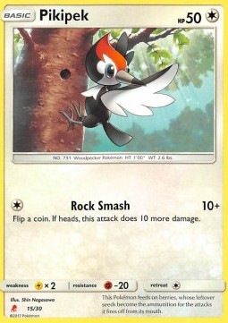 Pikipek SM Trainer Kit: Lycanroc &amp; Alolan Raichu #15
