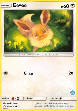 Eevee SM Trainer Kit: Alolan Sandslash & Alolan Ninetales #104