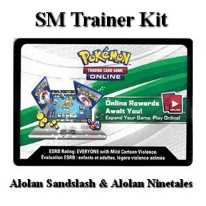 Online Code Card (SM Trainer Kit: Alolan Sandslash & Alolan Ninetales) SM Trainer Kit: Alolan Sandslash & Alolan Ninetales #