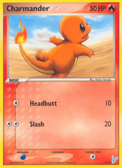 Charmander EX Trainer Kit 2 #2
