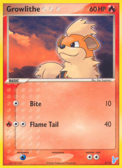Growlithe EX Trainer Kit 2 #4