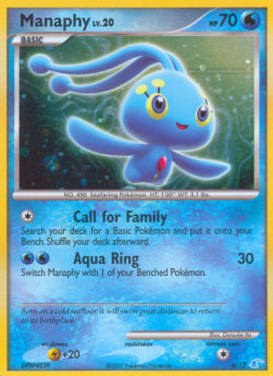 Manaphy Lv.20 DP Trainer Kit #