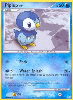 Piplup Lv.9 DP Trainer Kit #