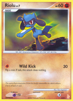 Riolu Lv.7 DP Trainer Kit #