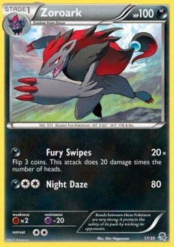Zoroark BW Trainer Kit #517