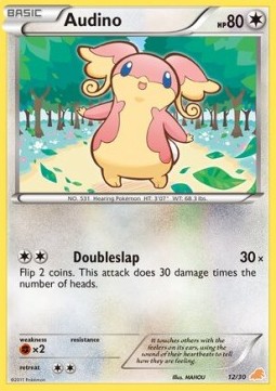 Audino BW Trainer Kit #512