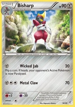 Bisharp XY Trainer Kit: Bisharp &amp; Wigglytuff #716
