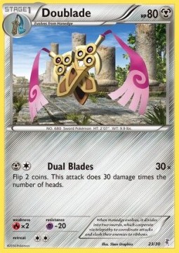 Doublade XY Trainer Kit: Bisharp &amp; Wigglytuff #723