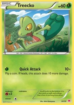 Treecko XY Trainer Kit: Latias &amp; Latios #824