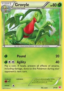 Grovyle XY Trainer Kit: Latias &amp; Latios #827