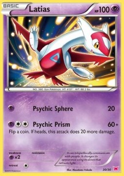 Latias XY Trainer Kit: Latias &amp; Latios #830