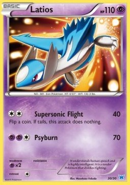 Latios XY Trainer Kit: Latias &amp; Latios #830