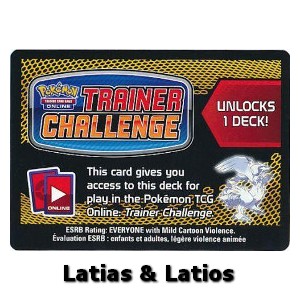 Online Code Card (Theme Deck) XY Trainer Kit: Latias &amp; Latios #8