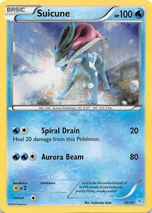 Suicune XY Trainer Kit: Pikachu Libre &amp; Suicune #30