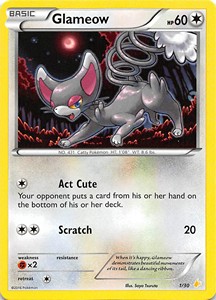 Glameow XY Trainer Kit: Pikachu Libre & Suicune #1
