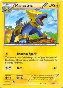 Manectric XY Trainer Kit: Pikachu Libre &amp; Suicune #13