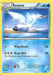 Swanna XY Trainer Kit: Pikachu Libre & Suicune #27