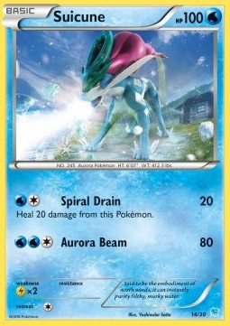 Suicune XY Trainer Kit: Pikachu Libre &amp; Suicune #1