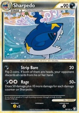 Sharpedo - Triumphant #30