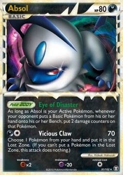 Absol - Triumphant #91