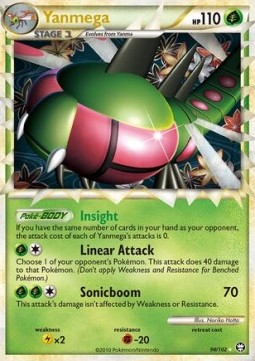 Yanmega - Triumphant #98