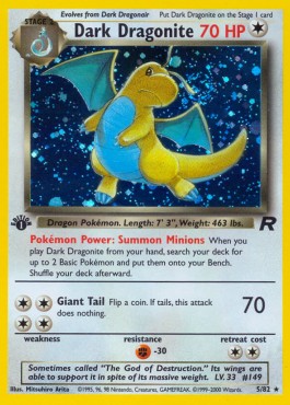 Dark Dragonite Team Rocket #5/82
