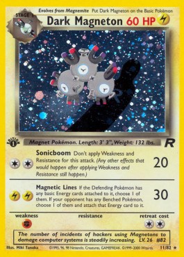 Dark Magneton Team Rocket #11/82