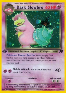 Dark Slowbro Team Rocket #12/82