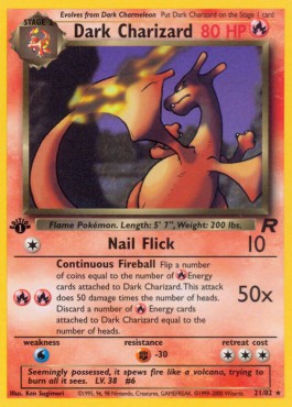 Dark Charizard Team Rocket #21/82