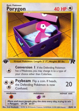 Porygon - Team Rocket #48/82