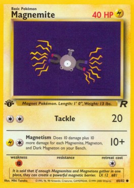 Magnemite - Team Rocket #60/82