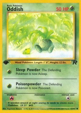 Oddish - Team Rocket #63/82
