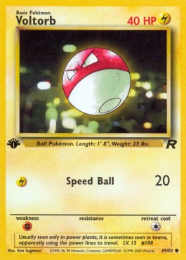 Voltorb - Team Rocket #69/82