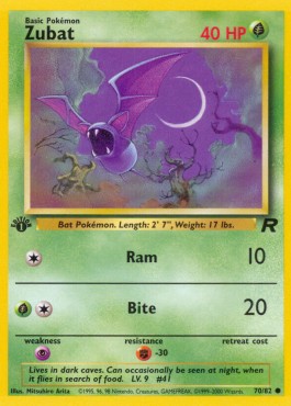 Zubat - Team Rocket #70/82
