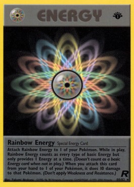 Rainbow Energy Team Rocket #80/82