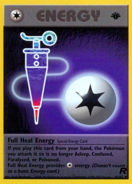 Full Heal Energy Team Rocket #81/82