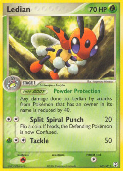 Ledian - EX Team Rocket Returns #23