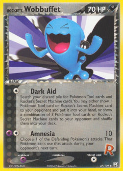 Rocket's Wobbuffet EX Team Rocket Returns #47