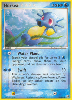 Horsea - EX Team Rocket Returns #58