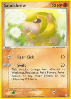Sandshrew - EX Team Rocket Returns #74
