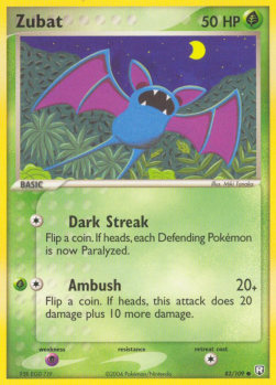 Zubat - EX Team Rocket Returns #82