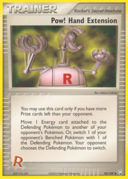 Pow! Hand Extension EX Team Rocket Returns #85