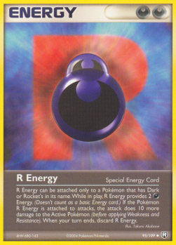 R Energy EX Team Rocket Returns #95