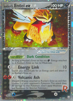 Rocket's Entei ex EX Team Rocket Returns #97