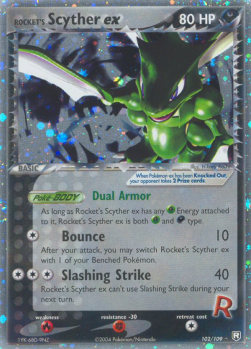 Rocket's Scyther ex EX Team Rocket Returns #102