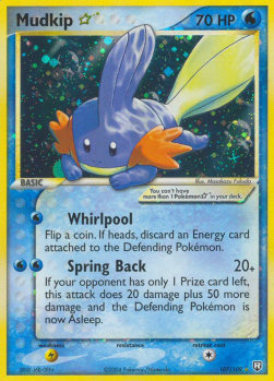 Mudkip Gold Star EX Team Rocket Returns #107