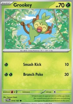 Grookey - Twilight Masquerade #014/167