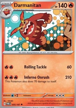 Darmanitan - Twilight Masquerade #035/167